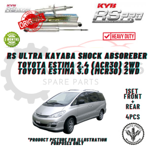 TOYOTA ESTIMA (ACR30/MCR30) (FRONT OR REAR) KAYABA RS-ULTRA HEAVY DUTY & HIGH-PERFORMANCE SHOCK ABSORBER
