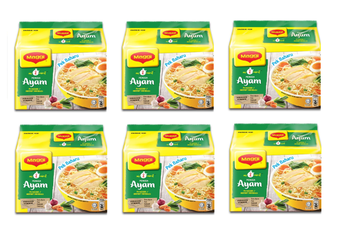 MAGGI 2 MINUTE CHICKEN INSTANT NOODLES 77G X (5 PACK X 6) 30 PACK # ...