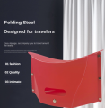 Outdoor folding stool portable travel paper stool creative portable stool. 
