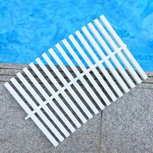 1m*15/20/25/30cm Swimming Pool Grill Drain Overflow Grating Anti-Slip Surface Grill Drain