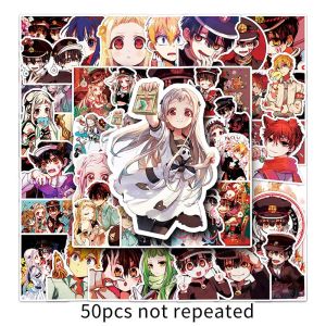 100PCS tandas Anime jepun terikat Hanako Kun pelekat kartun comel Laptop Skateboard kereta motosikal basikal telefon bimbit bagasi gitar DIY Decal