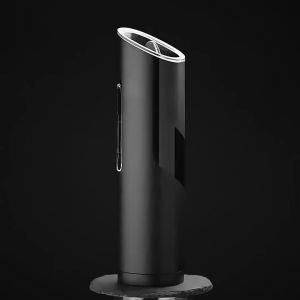 Tự động trọng lực gia vị Mill với LED ánh sáng điện muối và hạt tiêu Shaker có thể điều chỉnh gốm ER Pin hoạt động nhà bếp