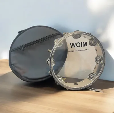 [NOW SHIP] Trống Lục Lạc WOIM Gõ Bo Hand Held Tambourine Đủ Màu