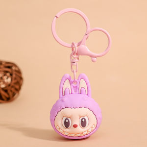 Gantungan Kunci Kecil Labubu Keychain Labubu Macaron
