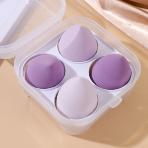 Gratis Semua - Cosmetic Puff Blender 4 PCS / Beauty Sponge 4 in 1 Set