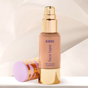 KOEC Kem nền che khuyết điểm dạng lỏng chống thấm nước lì nhẹ không bị vón cục. Face Tape Foundation