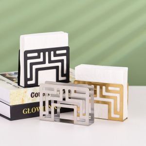 MLS เป็นรูกลวง ที่ใส่ผ้าเช็ดปากสแตนเลส แนวตั้งแนวตั้งแนวตั้ง ทันสมัยและทันสมัย ที่จัดเก็บกระดาษ ทองสีทอง ละเอียดอ่อนและละเอียดอ่อน ที่ใส่ทิชชู่แบบตั้ง อุปกรณ์สำหรับห้องครัว