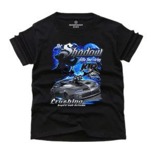 ( Kaos Anak ) Monstahopkids Kaos Anak Laki-Laki Perempuan Motif THE SHADOW Bahan 24s