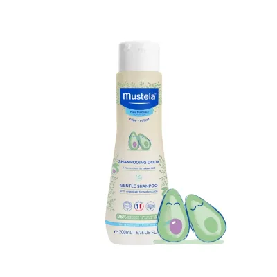 MUSTELA (Exp 06/2027) Gentle Hair Shampoo with Avocado 200ml