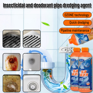 Powerful Pipe Unclogger Oxygen Deodorizer Floor Drain Cleaner