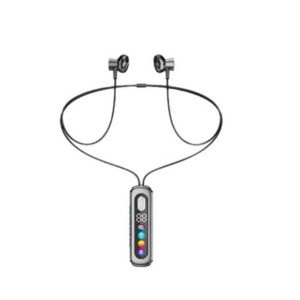 LOVELY HUT Hình dáng xe thể thao. Tai nghe không dây Màn hình LED Âm thanh vòm Tai nghe móc tai Giảm tiếng ồn. Dây đeo cổ Tai nghe Bluetooth Chơi game thể thao