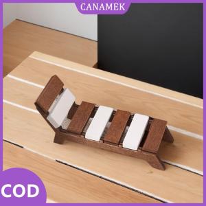 CANAMEK✨ 1:12 Dollhouse thu nhỏ bãi biển ghế Lounger đồ nội thất nhà mô hình trang trí nội thất đồ chơi nhà búp bê phụ kiện cảnh tự làm