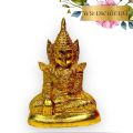 พระมหามัยมุนี พระพุทธรูปทรงเครื่องกษัตริย์พม่า หน้าตัก 8 นิ้ว สีทองโบราณ เป็นพระพุทธรูปศักดิ์สิทธิ์คู่ประเทศพม่าณเมืองมัณฑะเลย์. 