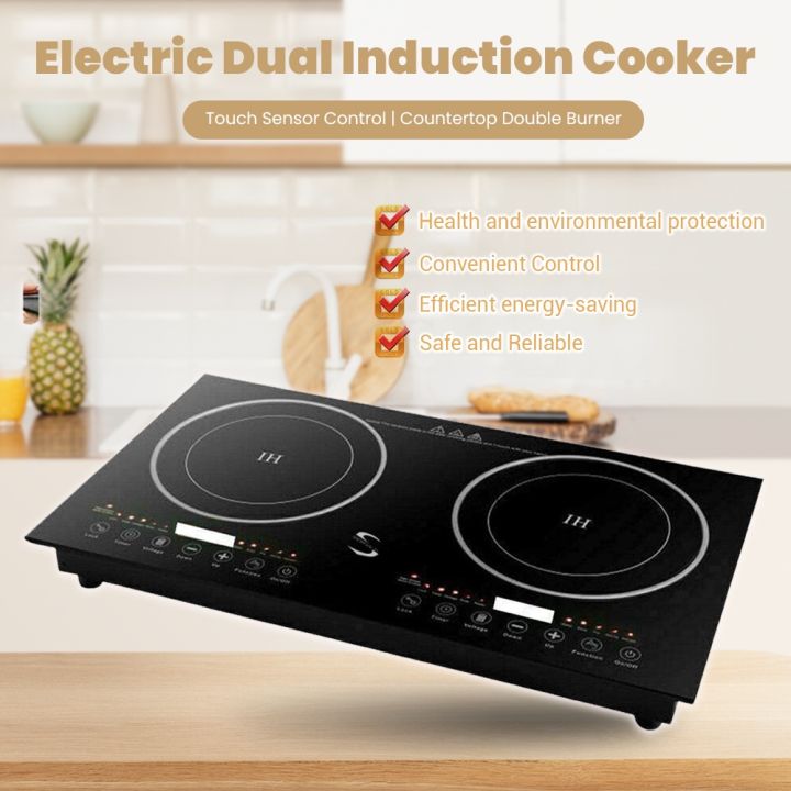 Double store induction cooker