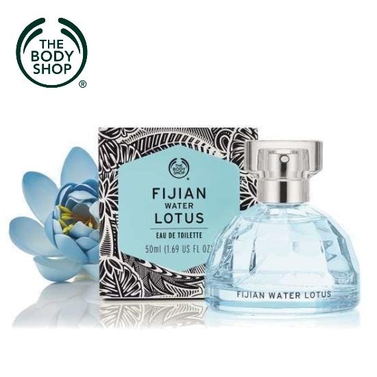 THE BODY SHOP 50ml Fijian Water Lotus Eau de Toilette EDT perfume