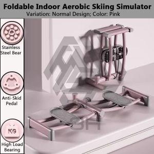 3H Mesin Ski Senaman | Foldable Indoor Skiing Simulator | Leg Exercise Fitness Train | Latihan Kaki