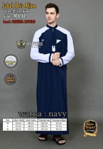 MYSAH(COD) - Jubah Gamis Pria Original Rafvero Bonus Peci & Tasbih