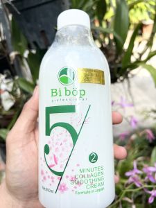 Thuốc Uốn Tóc Tại Nhà BIBOP Gel Không Mùi | Made in Korea | 800ml x2