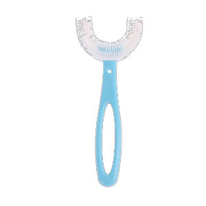 【Local Stock】Kids Toothbrush 360 Degrees U Shaped Childrens Toothbrush Kanak Berus Gigi Cartoon Kids Girls Boys Toothbrush 3-12 yrs old Berus Gigi 宝宝U型牙刷|