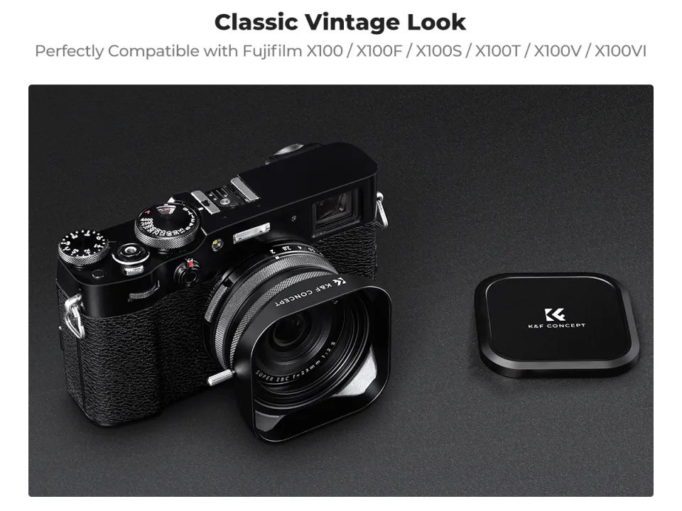 K&F Concept Black Mist 1/4 Filter For Fujifilm X100 Series - Magnetic Lens Filter