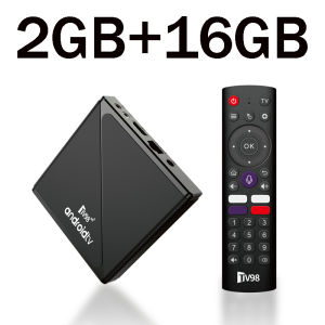 ZDSSY TV98 ATV PRO TV Box Android 14  Media Player BT5.0 Smart Iptv TV Box Allwinner H313 Quad Core 4K 8K Android Dual Wifi 4G 5G Support Voice remote control Top Box