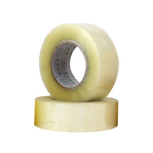 4.5cm Wide Packing Tape Transparent Tape Big Roll Sealing Tape Clear / Tan Packaging Tape 150m