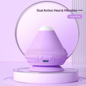 Electric Acupoint Massage Ball Hot Compress Vibration Suction Base Body Muscle Relaxer Foot Neck Care/Bola Urut Elektrik