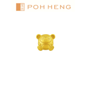 Poh Heng Jewellery 22K Guardians Of Fortune Monkey Charm in Yellow Gold [Price By Weight]