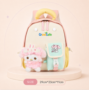 GrowSafe Kuromi My Melody Spider-Man Ultra-light Waterproof Kindergarten Backpack