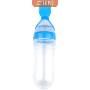 [COD] CHENJ ขวดน้ำซิลิโคนแบบบีบสำหรับเด็กทารกแรกเกิด