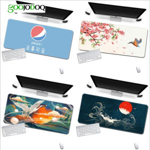 GOOJODOQ Chuột Pad Mat XL Phim Hoạt Hình Quá Khổ Anime Văn Phòng Dễ Thương Máy Tính Xách Tay Bàn Phím Pad Seaming Dày 250*290*3Mm