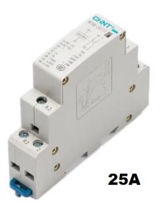 CHINT 25A 40A 63A 2 Pole 220V Din rail Household AC Modular Contactor 2NO Model NCH8