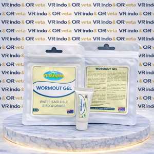 VETAFARM WORMOUT GEL 5 ml TUBE OBAT CACING BURUNG CACINGAN BURUNG KESEHATAN BURUNG PELIHARAAN