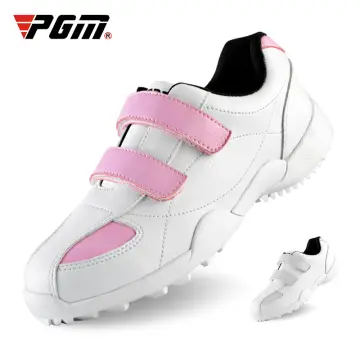 PGM Golf Shoes for Women and Girls Golf Shoes Breathable Ladies Sneaker Sport Shoes Girl Soft Microfiber Leather Shoes XZ007 Lazada PH