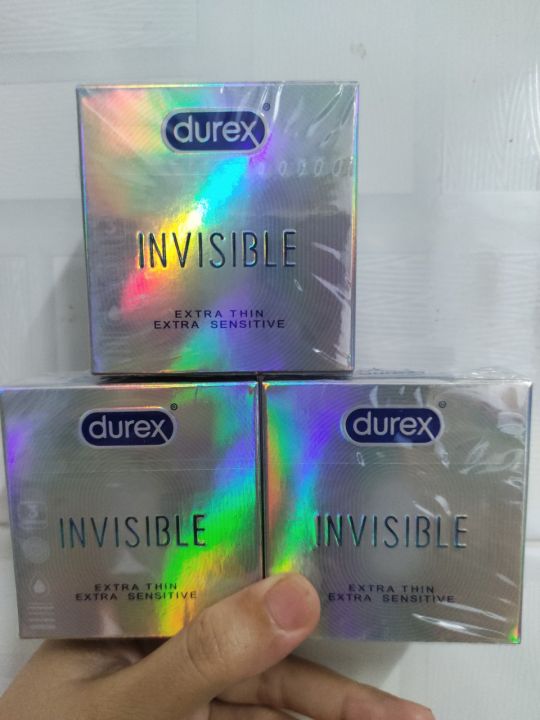 Bao cao su thiên nhiên Durex- Invisible siêu mỏng
