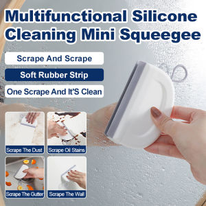 【Household scraper】Silicone scraper/bathroom cleaning tool/scrape water without leaving marks/glass cleaning wiper