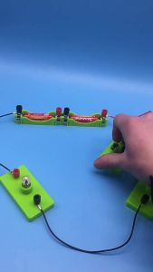 Educational Toys DIY Basic Circuit Electricity Learning Science Experiment Toys for Kids