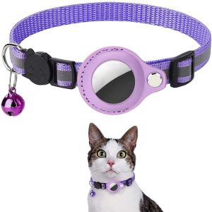 ER52858 For Small Cats Dogs With Bells Anti Lost Locator Pet Supplies Protective Case Pet Products Pet Smart Tracker Pet Collars Cat Accessories Dog Necklace