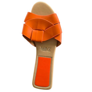 [Free Shipping] 2026 New Large Size Flat Trendy Slippers WomenS Cross-Strap Solid Color Fashionable Sandals