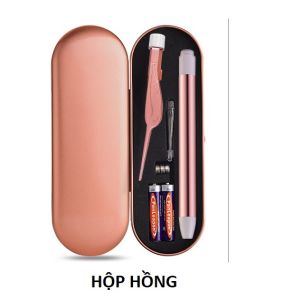 (TẶNG  PIN) Bộ dung cụ ráy có đèn led loại tốt   - lấy ráy tai - ráy tai có đèn - vệ sinh tai - chăn sóc tai cho trẻ nhỏ