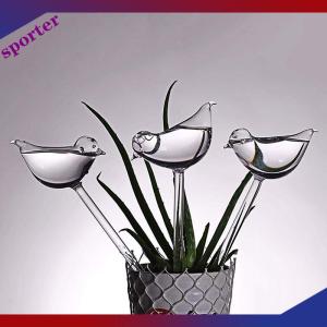 Sporter Nhà Máy waterer tự tưới nước quả cầu chim hình dạng tay thổi rõ ràng Aqua bóng đèn