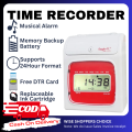 Daily Time Recorder Machine, DTR attendance recorder, Bundy clock time recorder machine. 