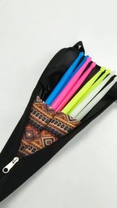 Drumsticks Jazz Drumstick Set 5A/7A national style sturdy and durable drumstick bag large size鼓棒包