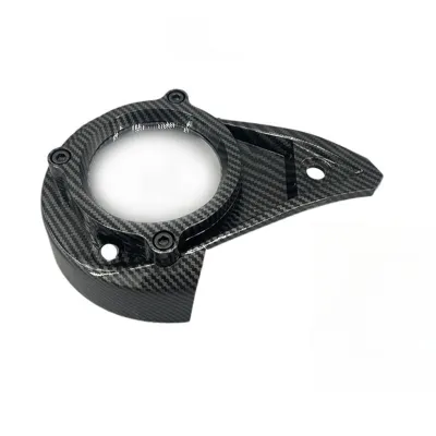 Pully Cover For Honda CLICK V2 / CLICK V3 / CLICK V4 With Transparent Screen CVT Cover