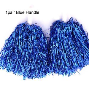 GURUNGMANI 1pc/1Pair Dress Costume Fancy Double hole handle Cheerleading Cheering Ball Club Sport Supplies Cheerleader pompoms Dance Party Decorator