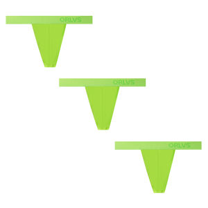 CMENIN ORLVS 3Pcs New Cotton Mens Thong And G String Mens Panties Hip Raise Tanga Underwear Man Jockstrap Underpants OR676