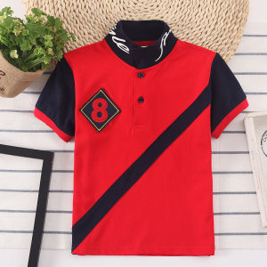 Kids polo shirt Boy T shirt Children Tops Clothing Cotton Comfortable Lapel Baby tops Wear