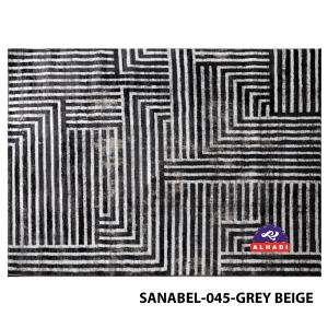 Alhadi Permadani 160 x 230cm Tebal 12mm Karpet Lantai Sanabel Lembut Empuk Timbul 3D Abstrak Modern