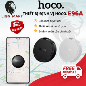 Định vị thông minh Hoco E96A cho Android thiết bị định vị xe máy ô tô hỗ trợ tìm kiếm chìa khóa ví tiền thú cưng - Bảo hành 1 năm