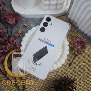 Soft Case Silikon Kompatibel Untuk Samsung Galaxy S24 Fe Redmi 14C Poco C75 Xiaomi 14T 5G Xiaomi 14T Pro 5G Bening Transparant Airbag Anti Crack Tebal